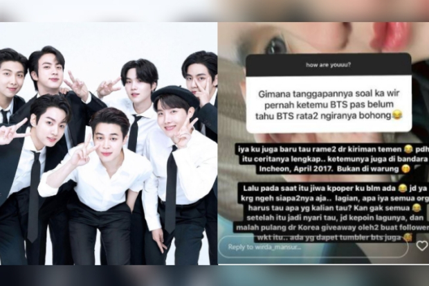 Wirda Mansur dan BTS