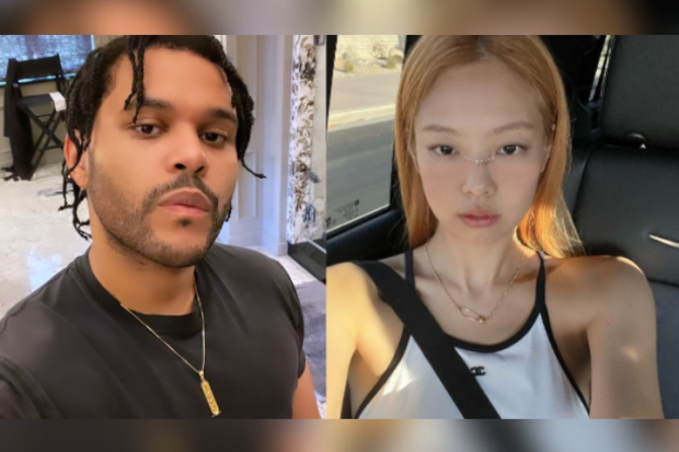 The Weeknd dan Jennie Blackpink