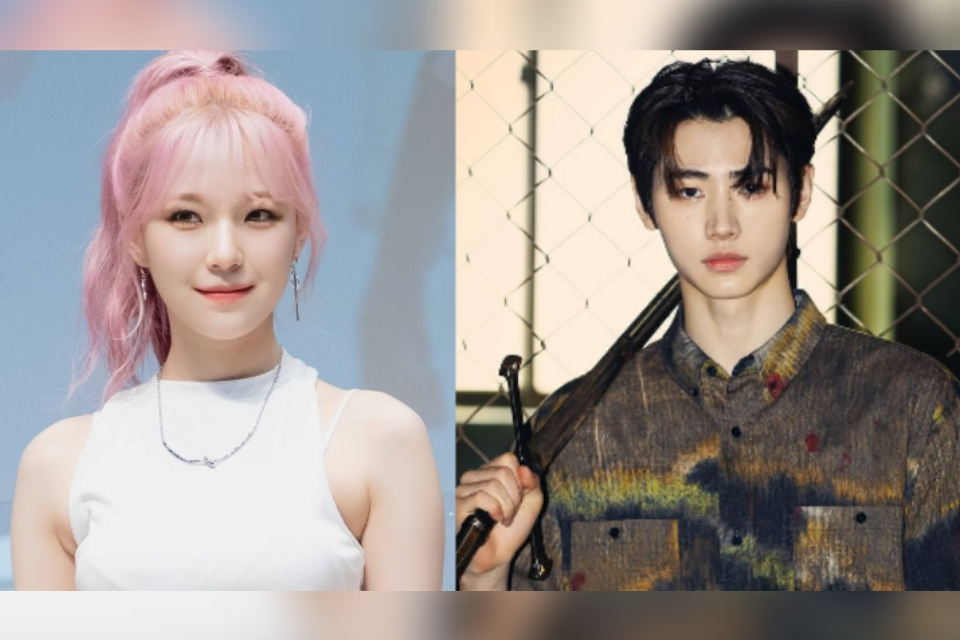 Jiheon fromis_9 dan Sunghoon ENHYPEN