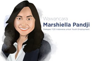 Marshiella Pandji, Delegasi Y20 untuk Youth Employment
