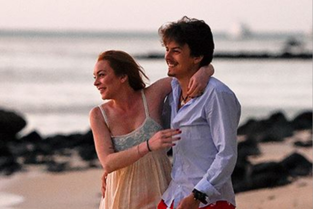 Lindsay Lohan dan Egor Tarabasov