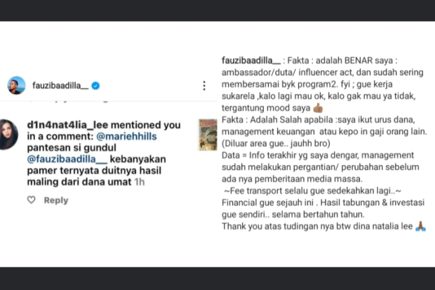 Bantahan Fauzi Baadilla