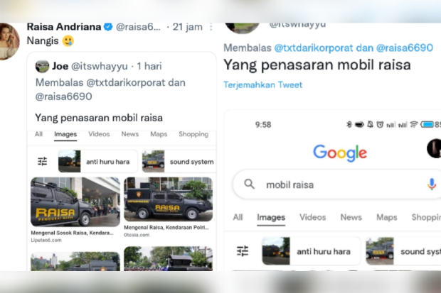 Tanggapan Raisa soal mobil yang ia pakai