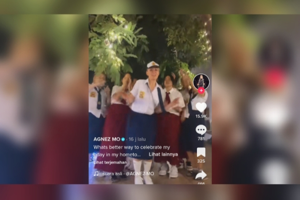 Agnez Mo Rayakan Ulang Tahun
