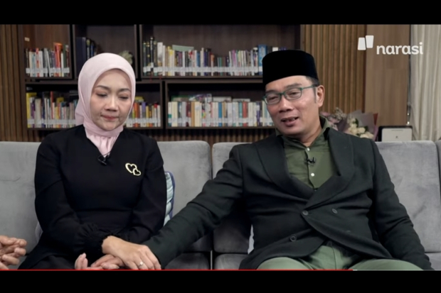 Ridwan Kamil dan Atalia Praratya