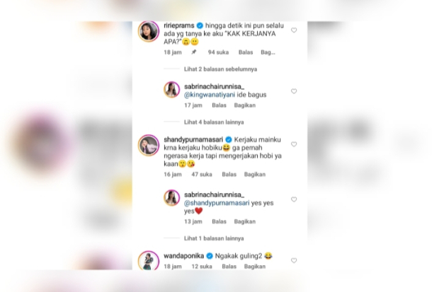 Tanggapan netizen