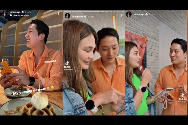 Luna Maya dan Moon Se Hoon