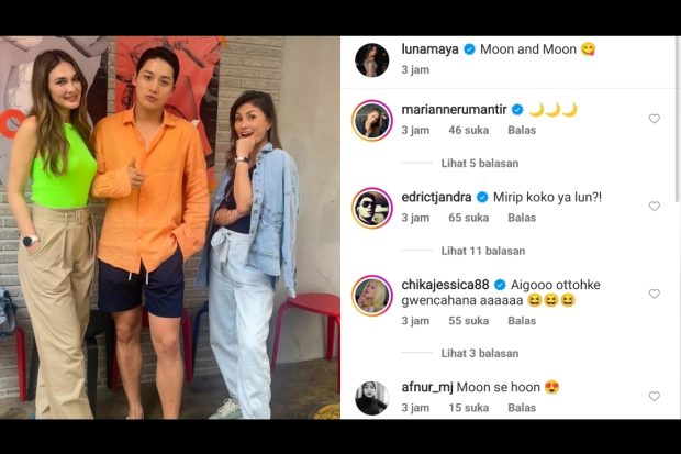 Luna Maya dan Moon Se Hoon