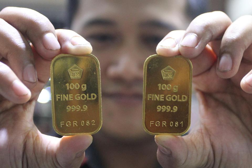 Harga Emas Antam Naik 12.000 Terkerek Kenaikan Emas Dunia