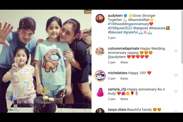 Audy Item dan Iko Uwais