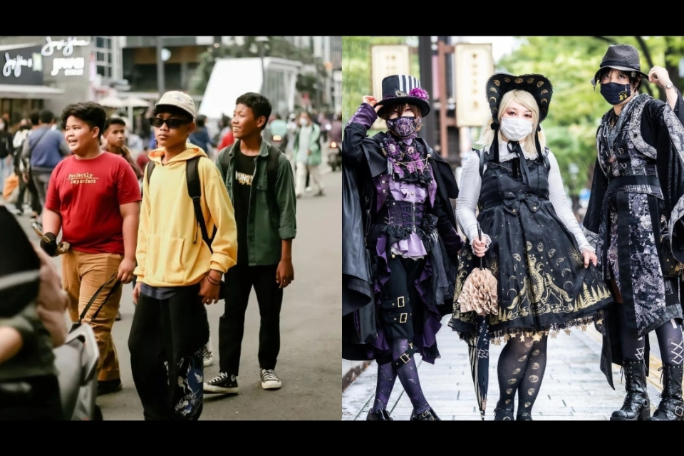 Harajuku dan Citayam Fashion Week