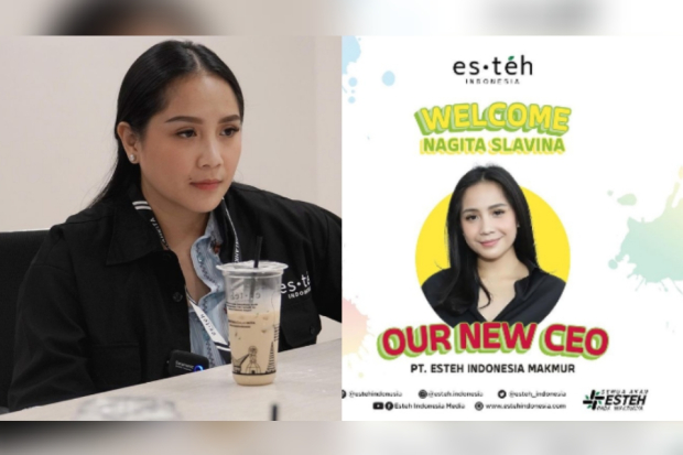 Nagita Slavina Jadi CEO Es.teh Indonesia