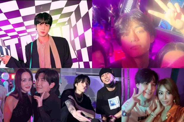 Member BTS di pesta peluncuran album J-Hope