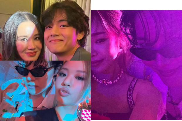 BTS bersama Uhm Jung Hwa, Heize, Lil Cherry