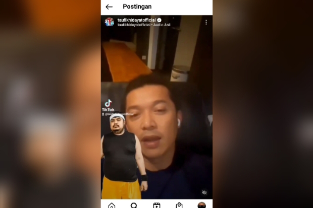 Tantangan Terbuka Taufik Hidayat 