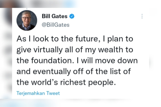 Unggahan Bill Gates 
