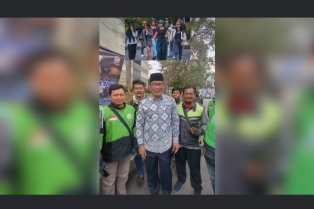 Ridwan Kamil di Citayam Fashion Week