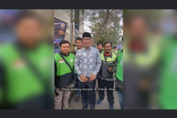 Ridwan Kamil di Citayam Fashion Week