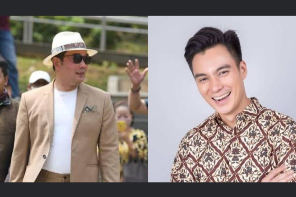 Ridwan Kamil dan Baim Wong