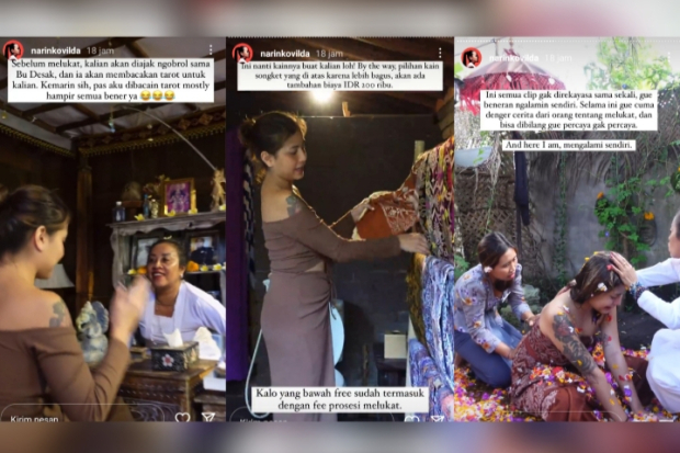 Proses Melukat Awkarin