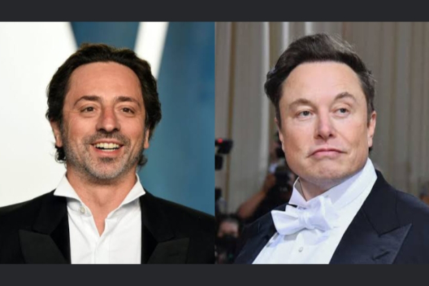 Sergey Brin dan Elon Musk