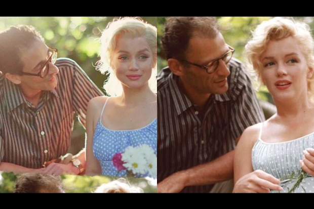 Ana de armas dan Marilyn Monroe