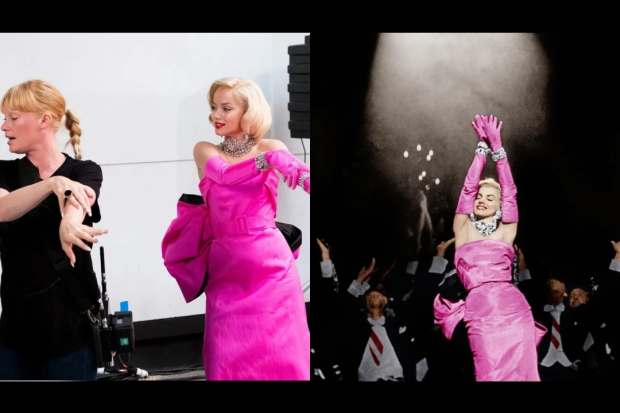 Ana de armas dan Marilyn Monroe