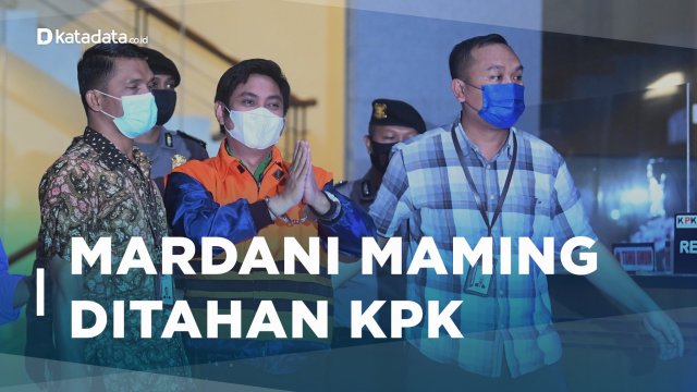 Mardani Maming Ditahan KPK