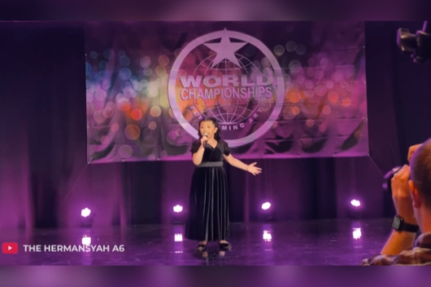 Arsy Hermansyah di WCOPA LA