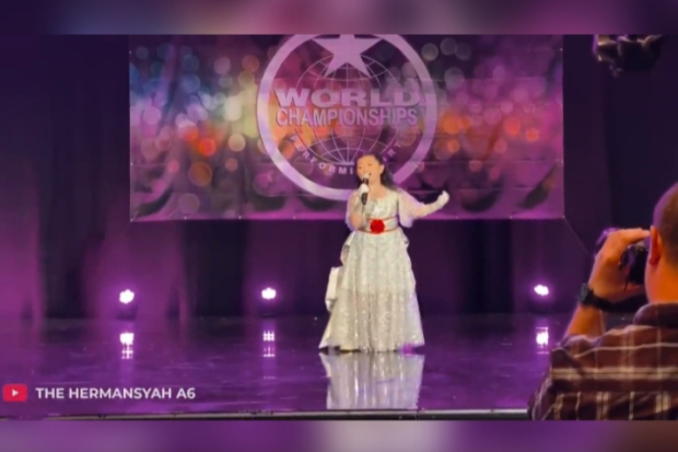 Arsy Hermansyah di WCOPA LA