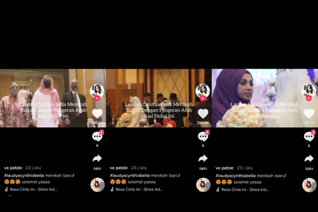 Isu Laudya Cynthia Bella Menikah Lagi