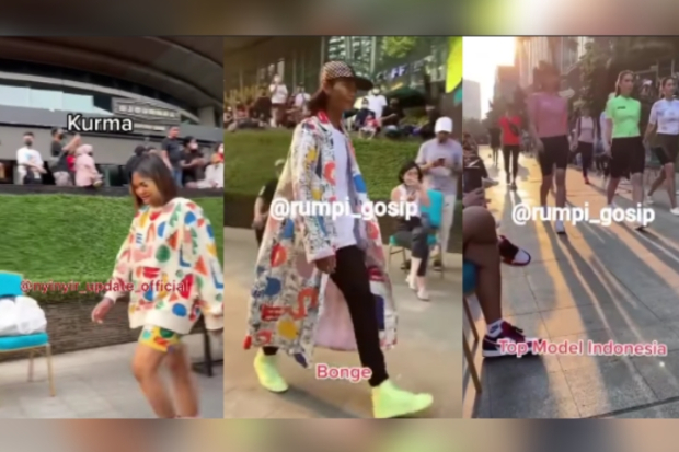 Citayam Fashion Week di Mall Kuningan City