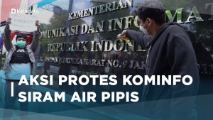 Protes Warganet, Siram Air Pipis Untuk Kominfo