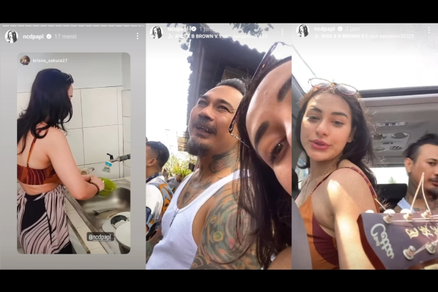 Jerinx SID dan Nora Alexandra