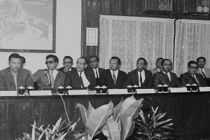 Rapat kerja Kepala Inspektorat Direktorat Bea dan Cukai 1971