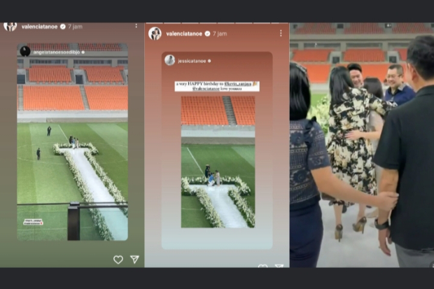 Momen Lamaran Kevin Sanjaya dan Valencia Tanoesoedibjo
