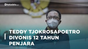 Vonis 12 Tahun Penjara Teddy Tjokrosaputro