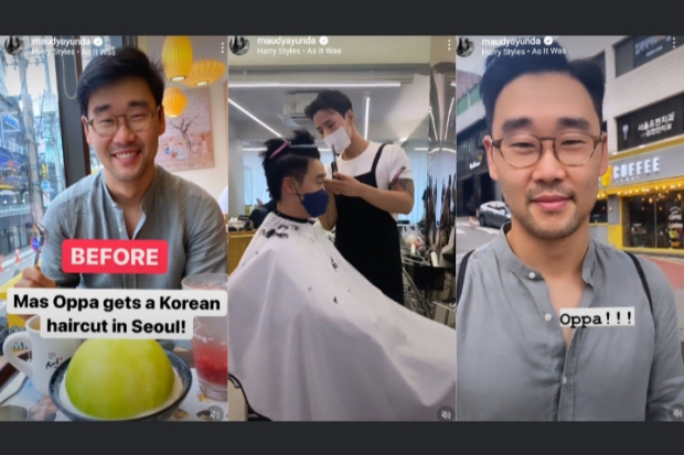 Jesse Choi Potong Rambut