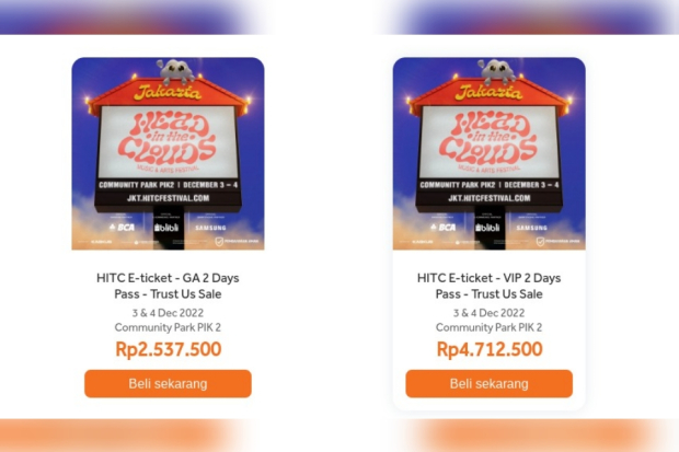 Head In the Clouds Jakarta