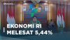 Ekonomi RI Melesat 5,44%