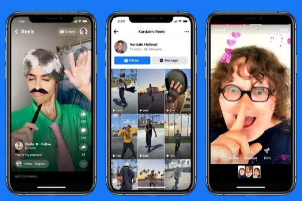 Ilustrasi Reels Facebook