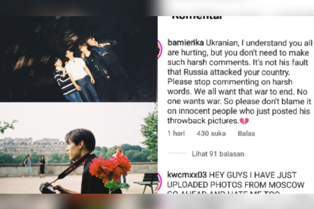 Foto BamBam dan member GOT7 di Rusia