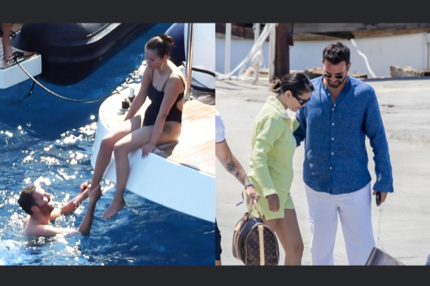 Potret Selena Gomez dan Andrea Iervolino