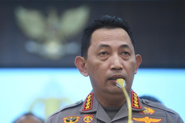 Kapolri Jenderal Pol Listyo Sigit Prabowo memberikan keterangan pers di Mabes Polri, Jakarta, Selasa (9/8/2022). 