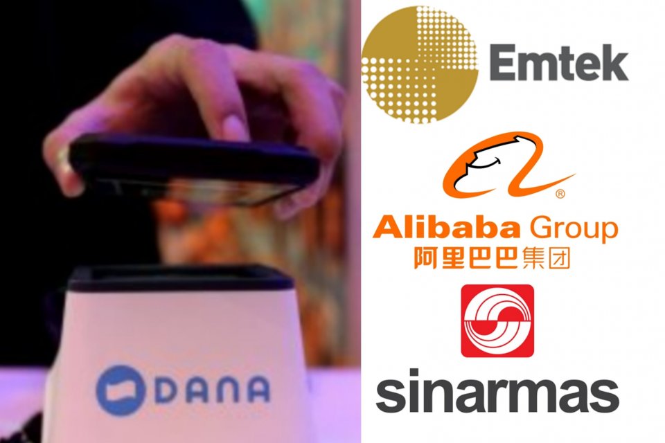 DANA, Emtek, Sinar Mas, startup, fintech, Alibaba