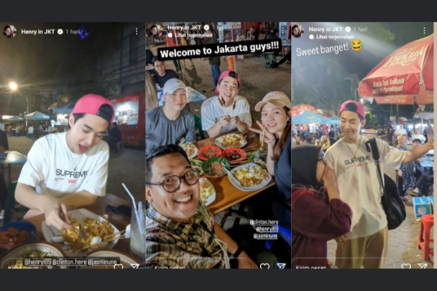 Henry Lau di Indonesia