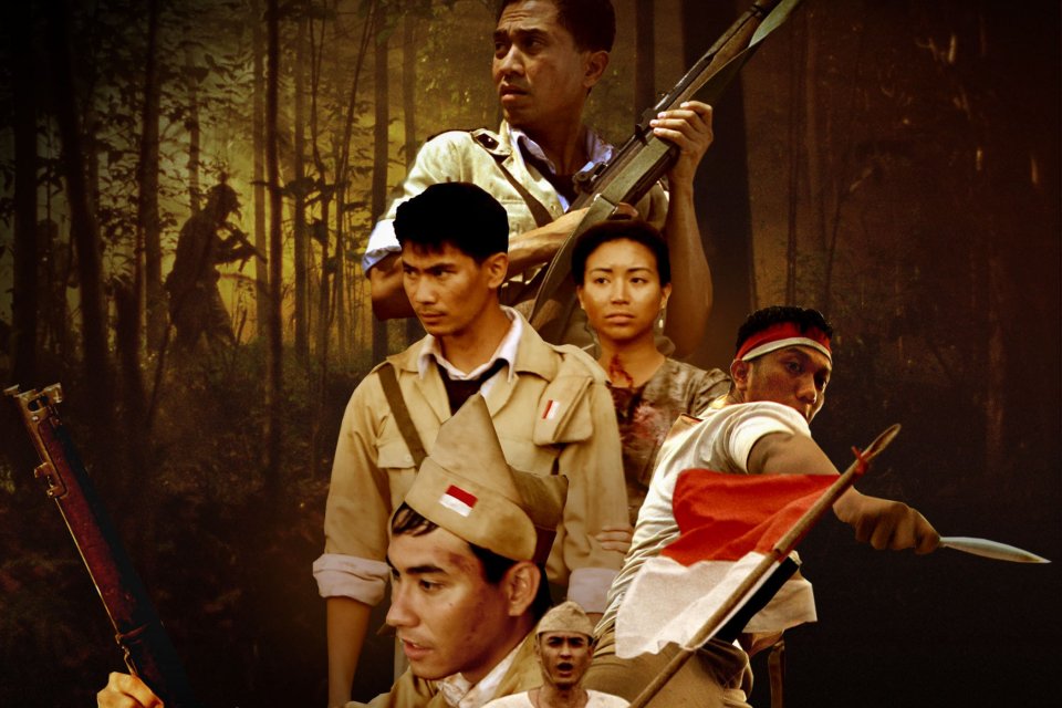 Ilustrasi, poster film Merah Putih (2009), film tentang kemerdekaan Indonesia