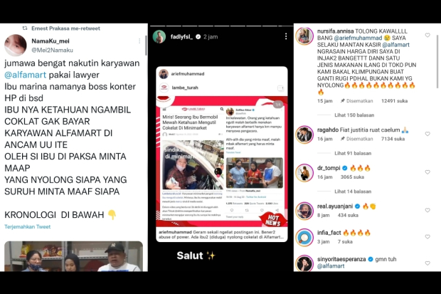 Kasus pegawai Alfamart