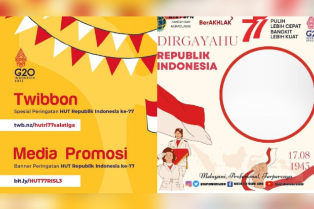 Link Twibbon 17 Agustus 2022