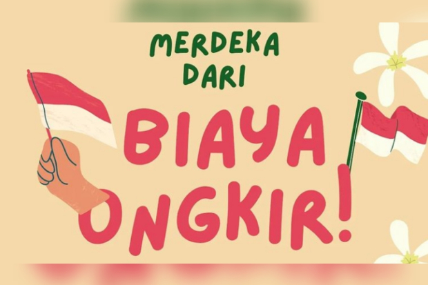 promo ongkir spesial 17 Agustus 2022